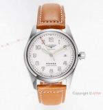 Swiss Grade Replica Longines Spirit White Dial Watch - Vintage Style